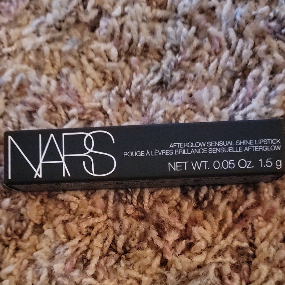 NARS Afterglow Shine Lipstick in Black